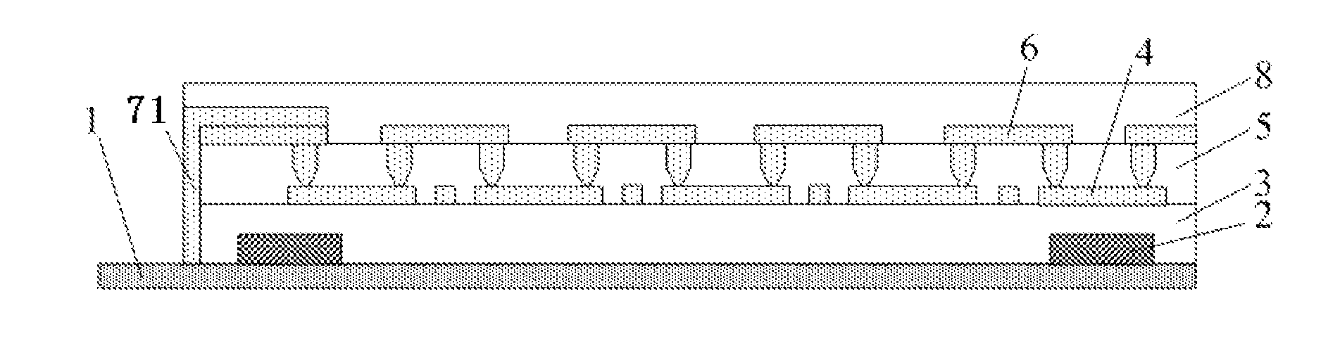 Ogs touch screen substrate and method of manufacturing the same, and related apparatus