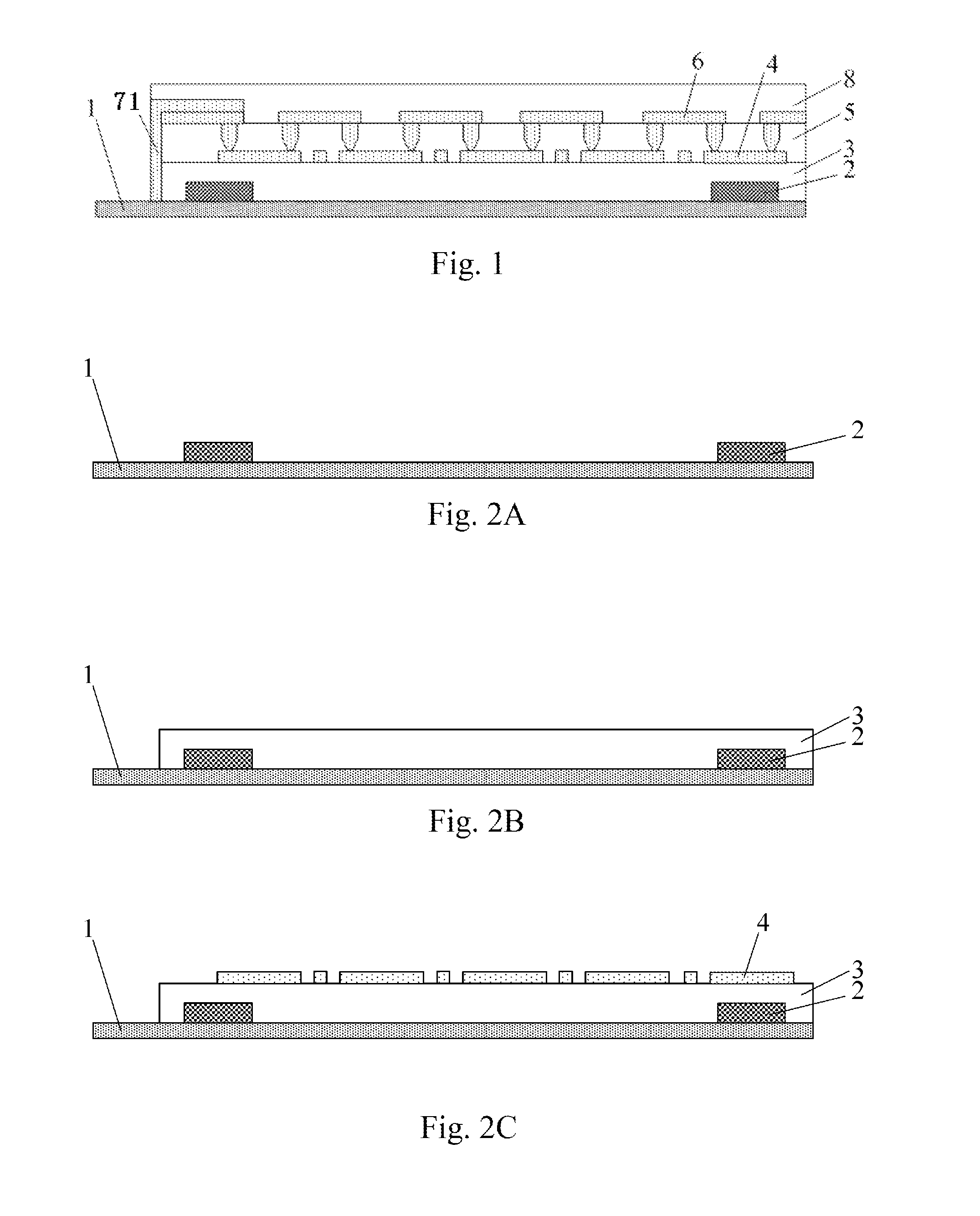 Ogs touch screen substrate and method of manufacturing the same, and related apparatus