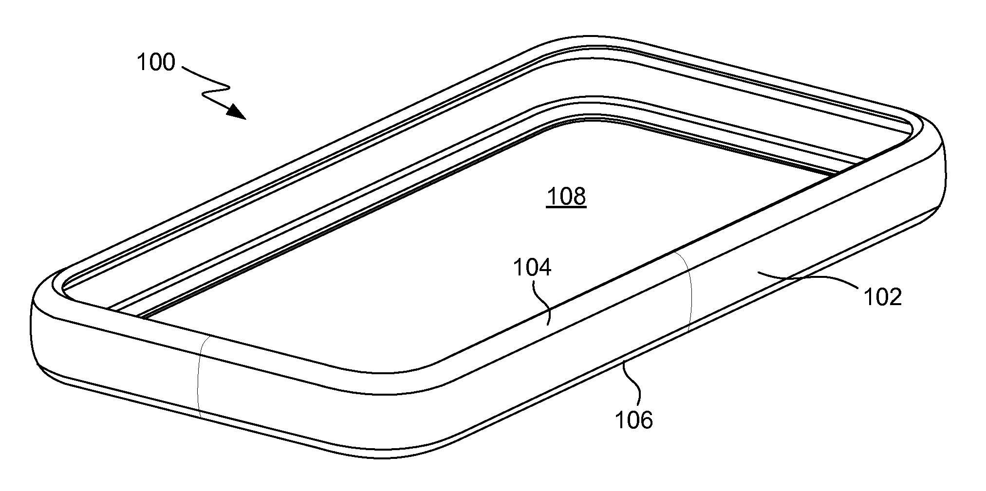 Ring-Shaped Cover for Portable Electronic Device