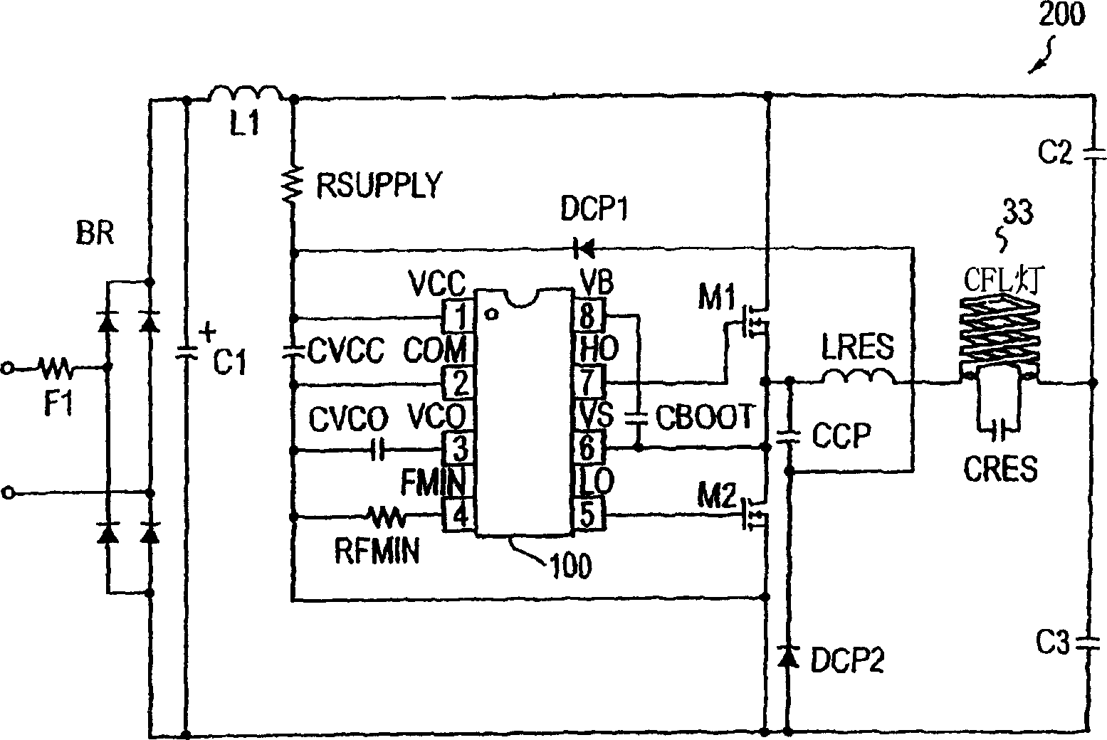 Adaptive CFL control circuit