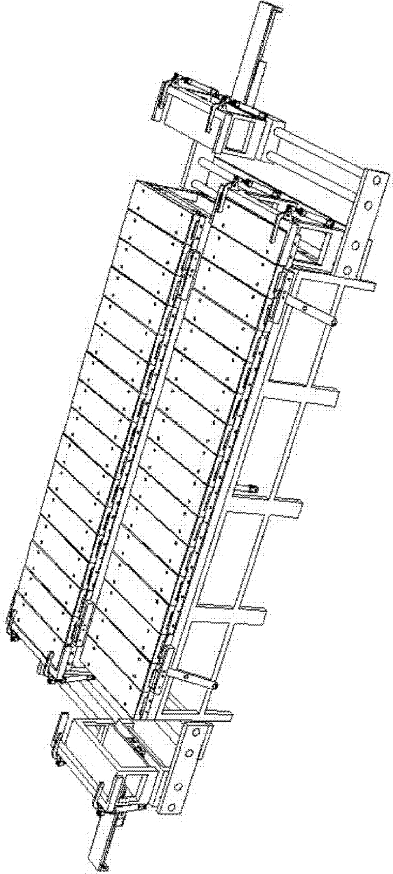Mechanical device for realizing cyclic motion of workpiece on multiple working platforms in same plane