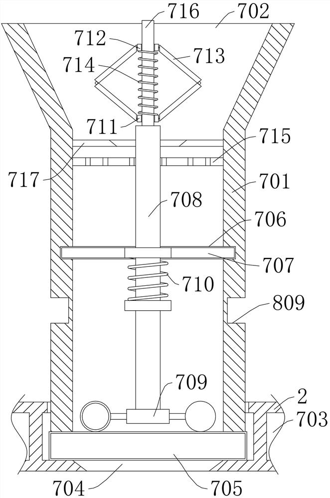 Seeding device applied to intelligent agriculture