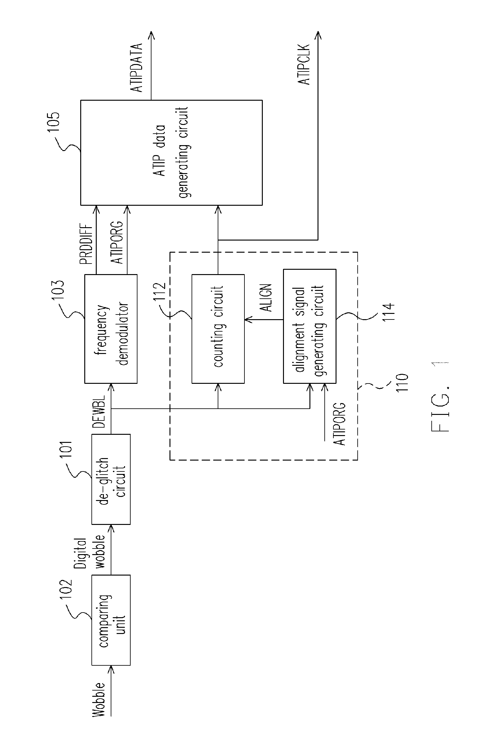 Method and apparatus for generating absolute time in pregroove data