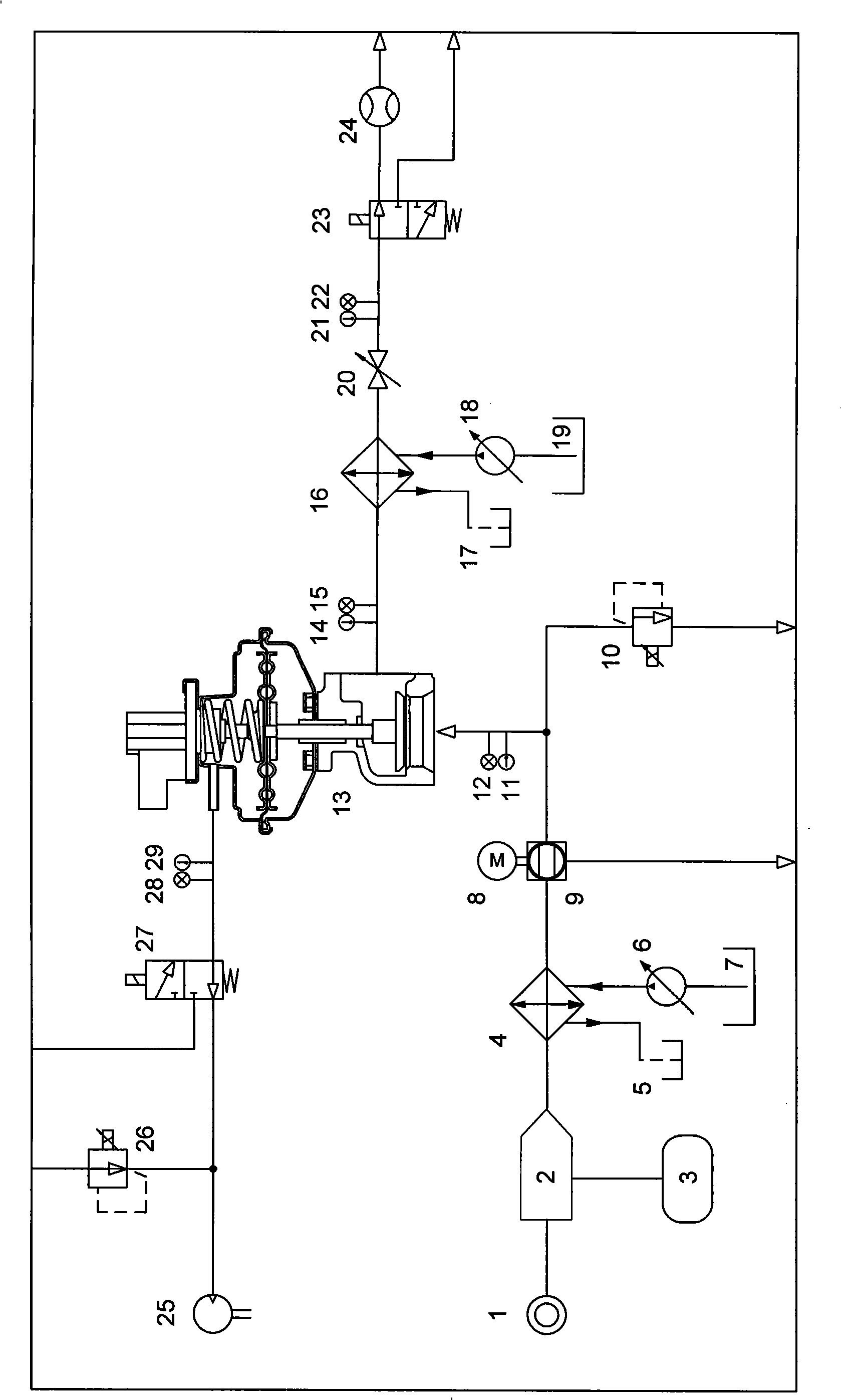 Multifunction test device for exhaust gas recirculation valve