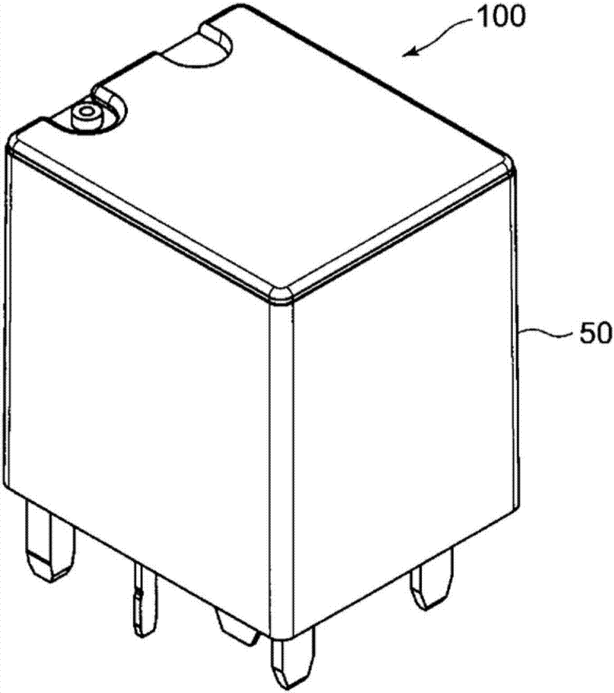 Coil terminal and electromagnetic relay equipped therewith