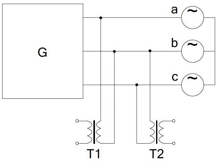 Three-phase power grid voltage short-circuit fault diagnosis method
