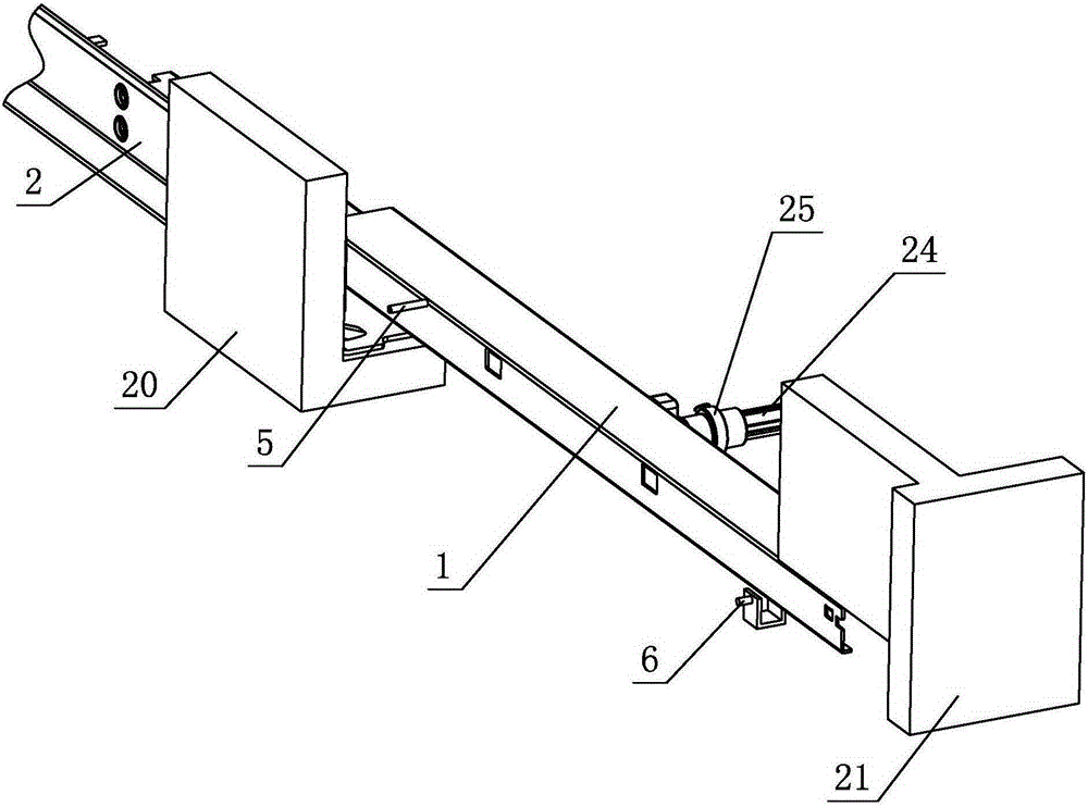 Synchronization device for drawer slide rail system