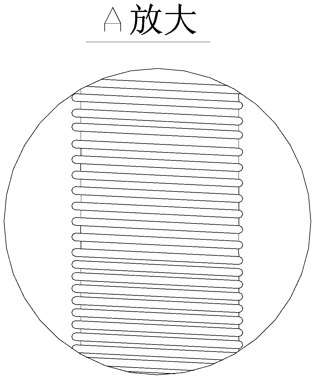 Automatic heating device for special polyethylene wax for marking of road