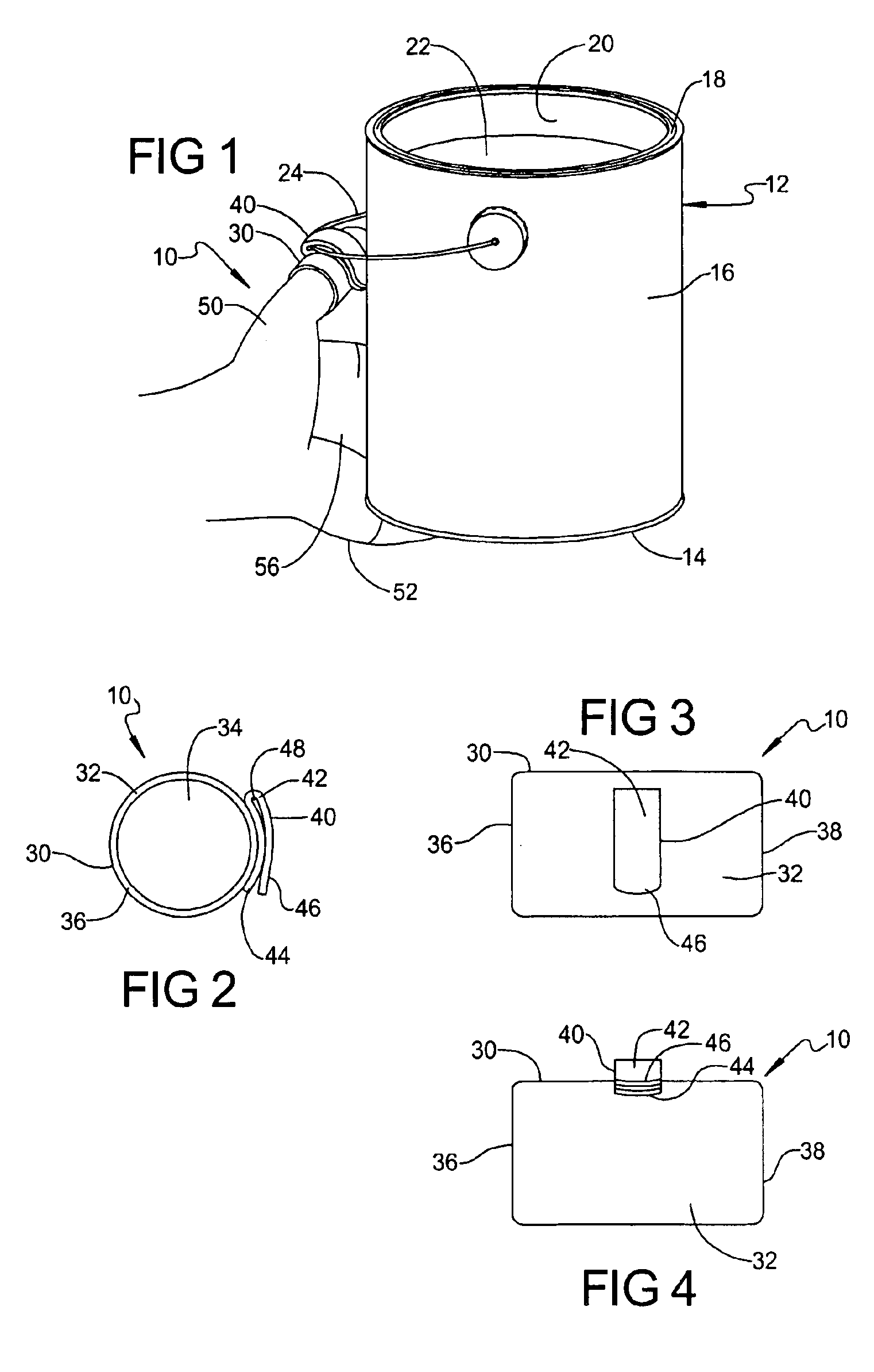 Holder for assisting in holding paint container