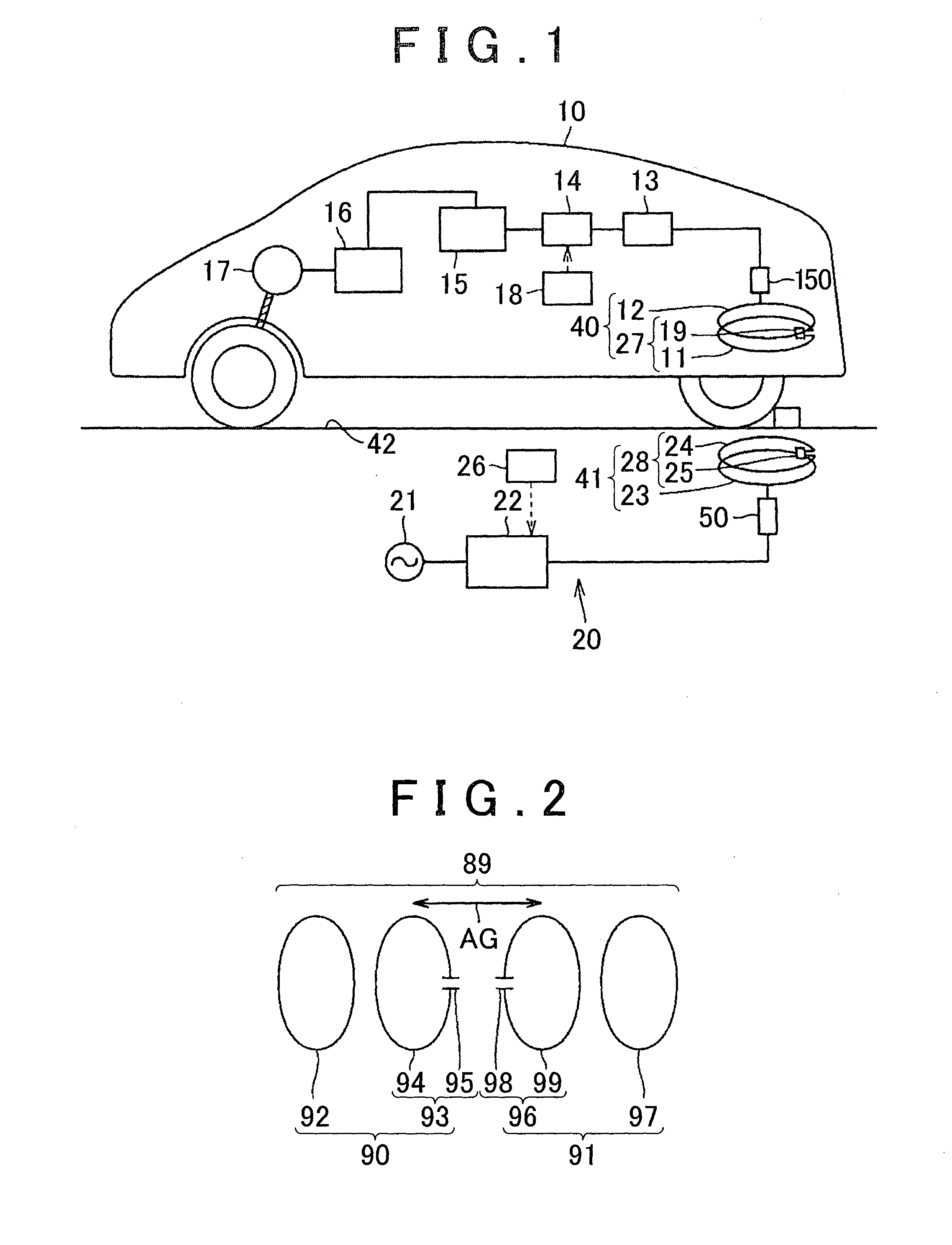 Power transmitting device, vehicle, and power transfer system