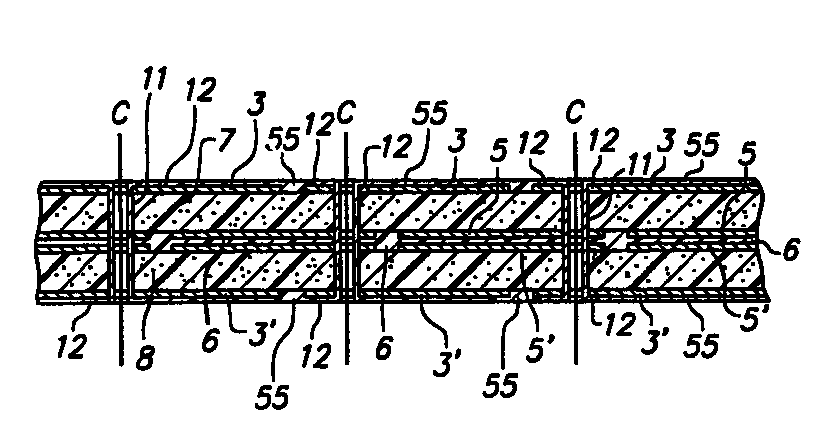 Process for manufacturing a composite polymeric circuit protection device
