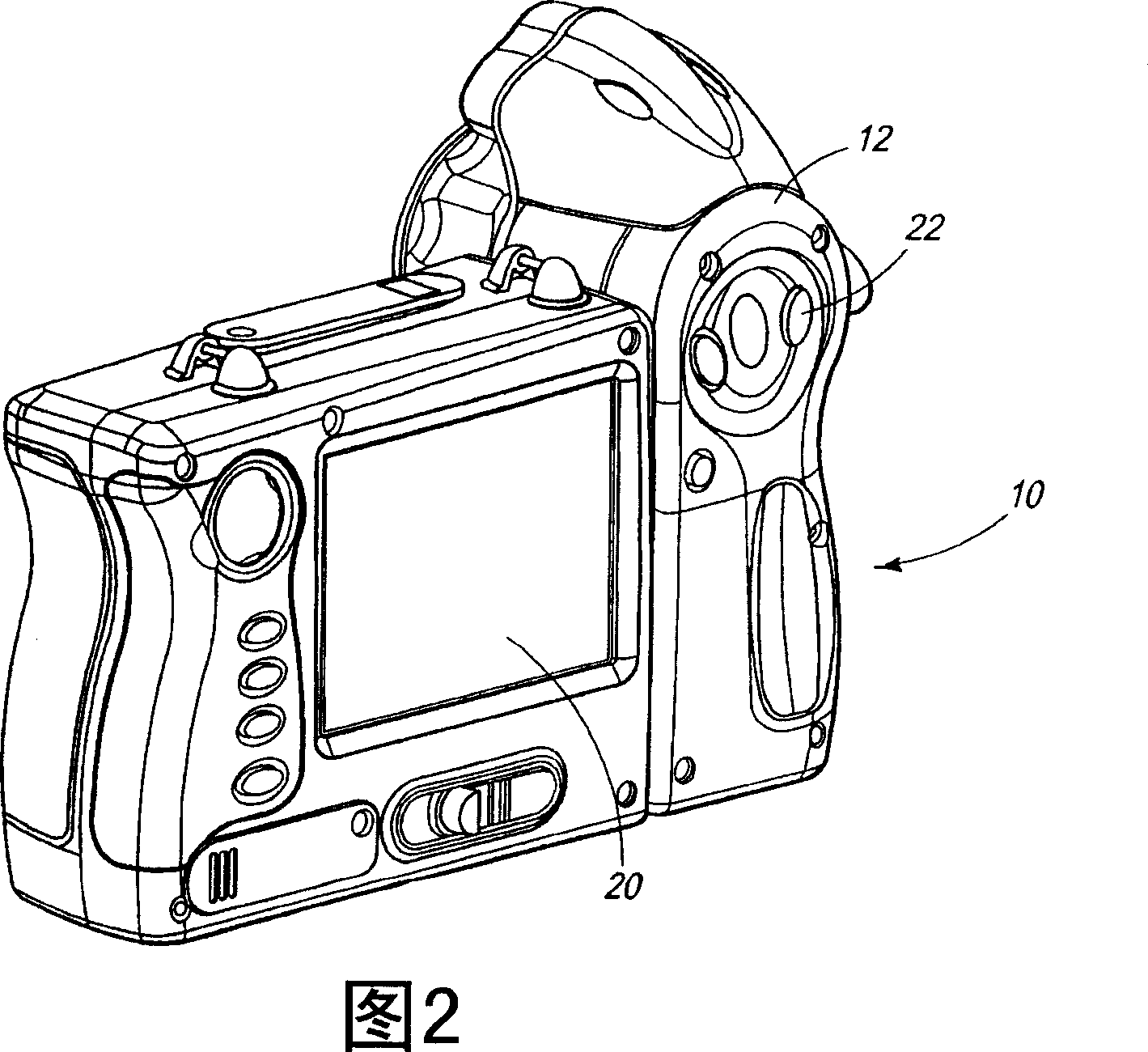 Camera with visible light and infrared image blending