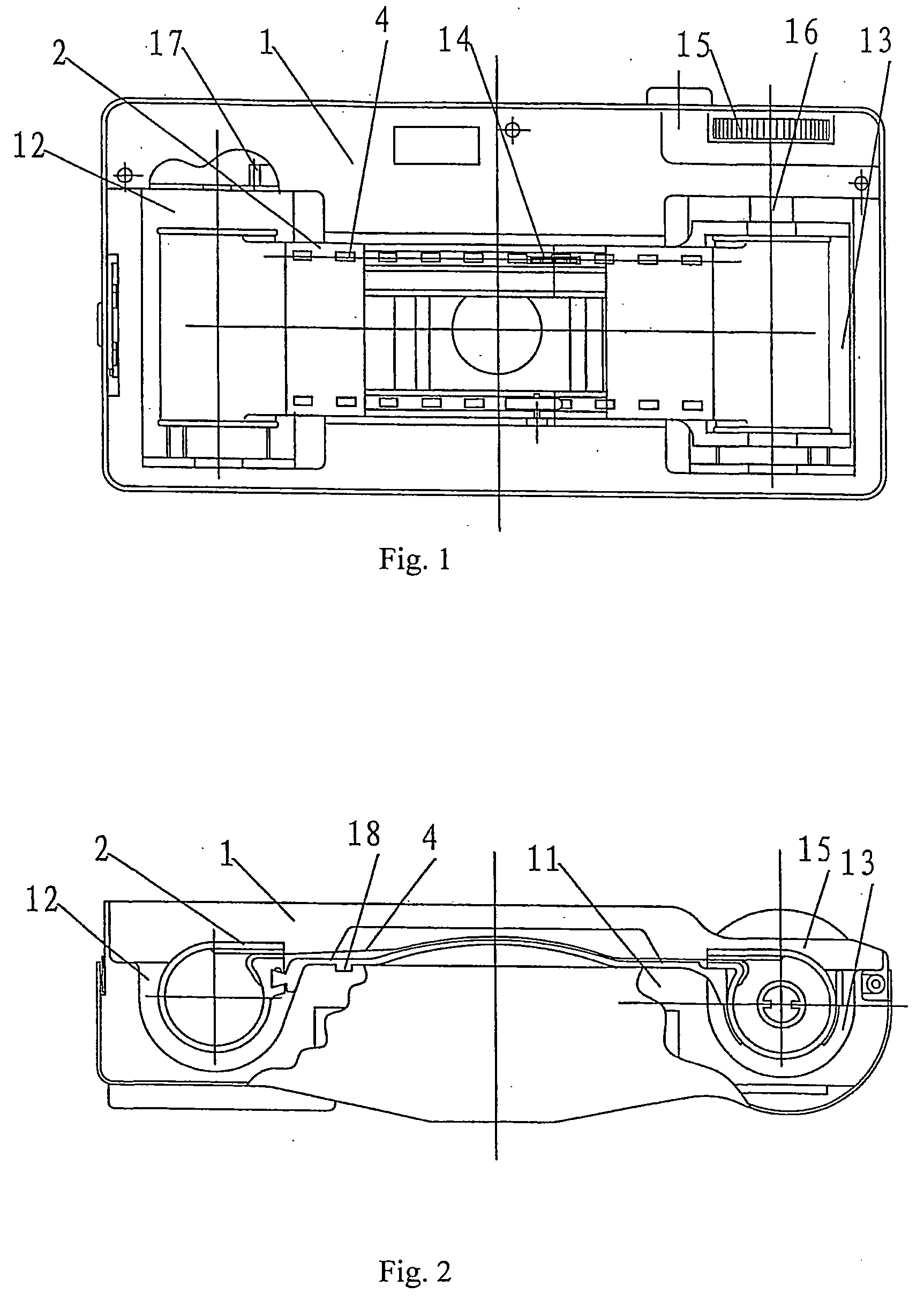 Imaging system for producing double exposure composite images and application thereof