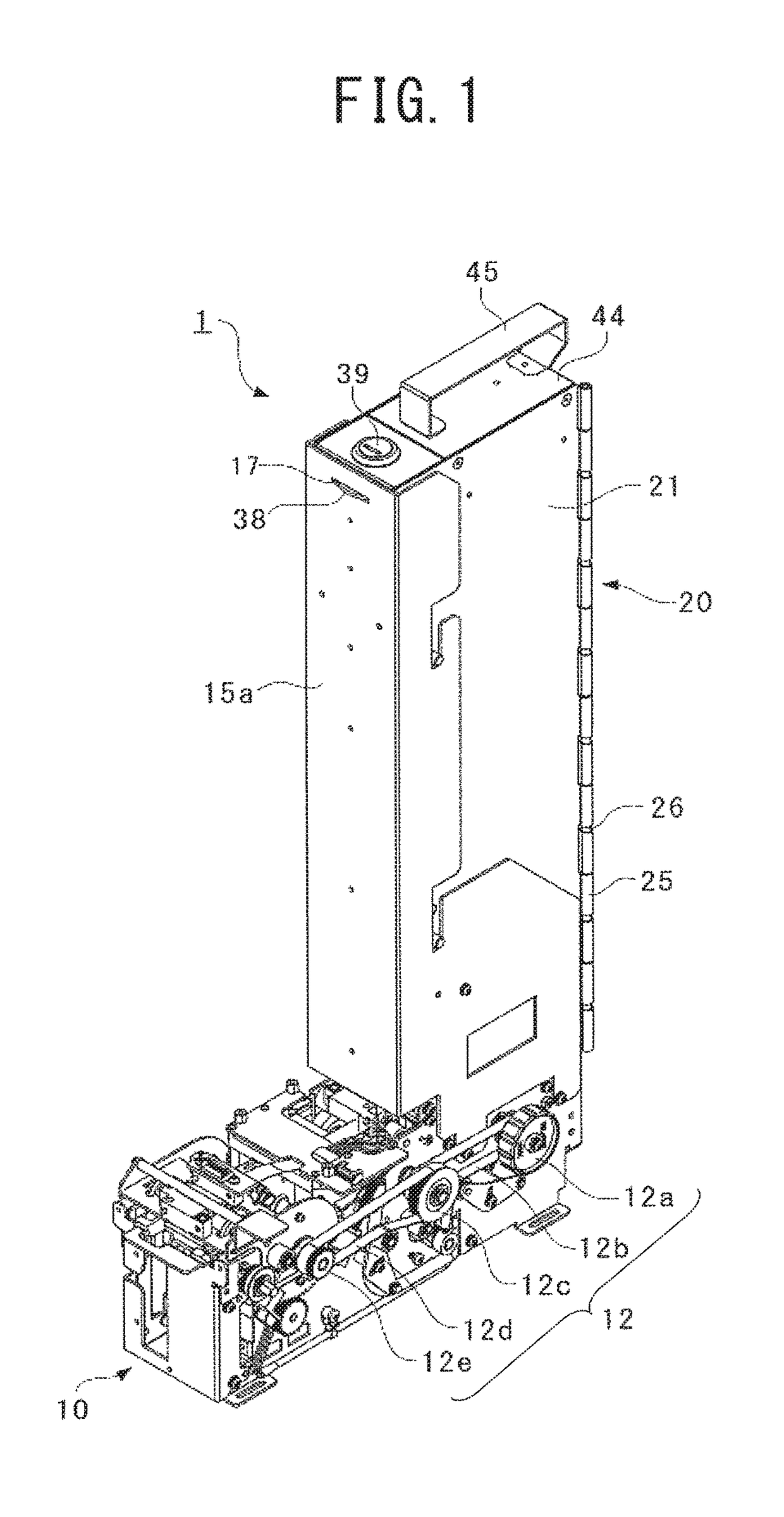 Card cassette device and card dispensing apparatus using the same