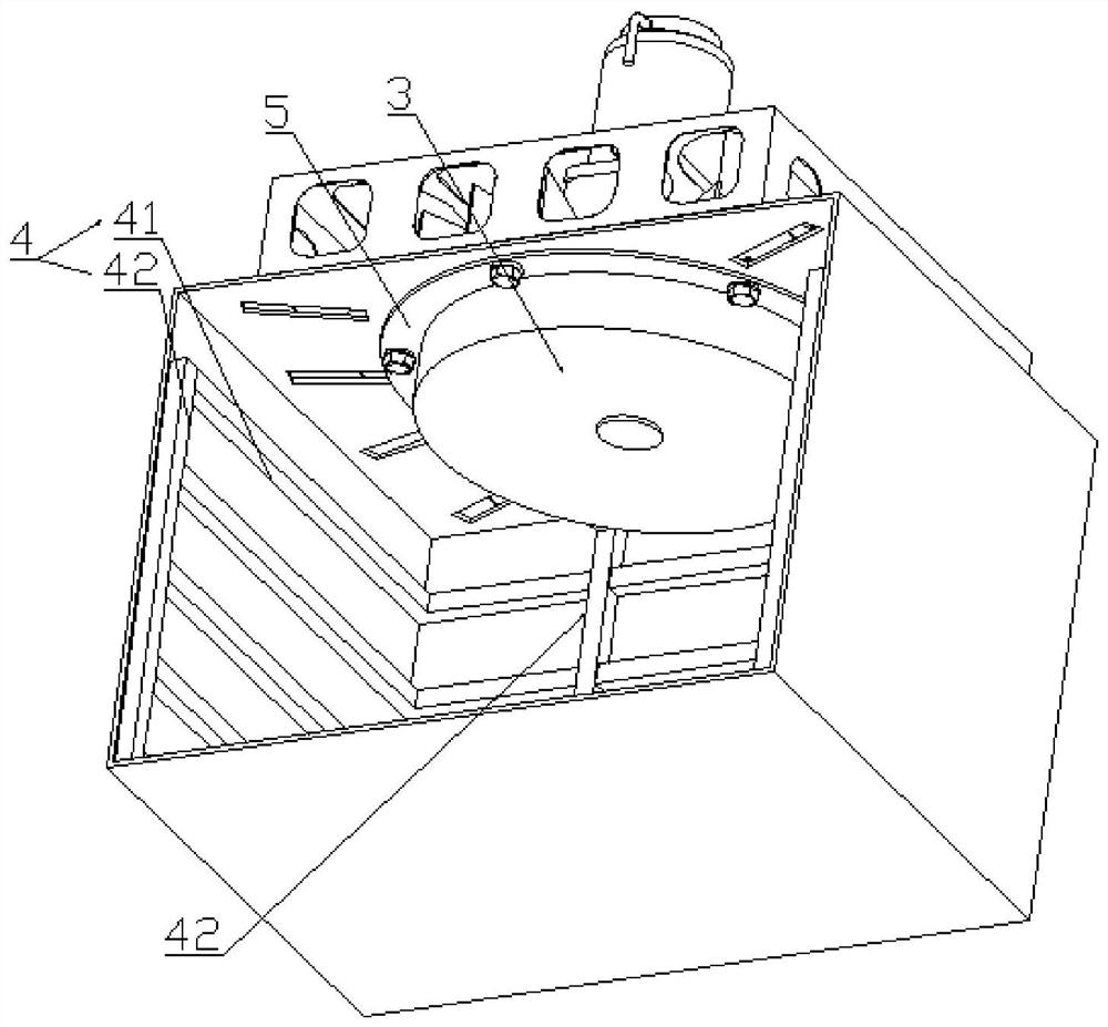 Heat insulation device for subway electric actuating mechanism