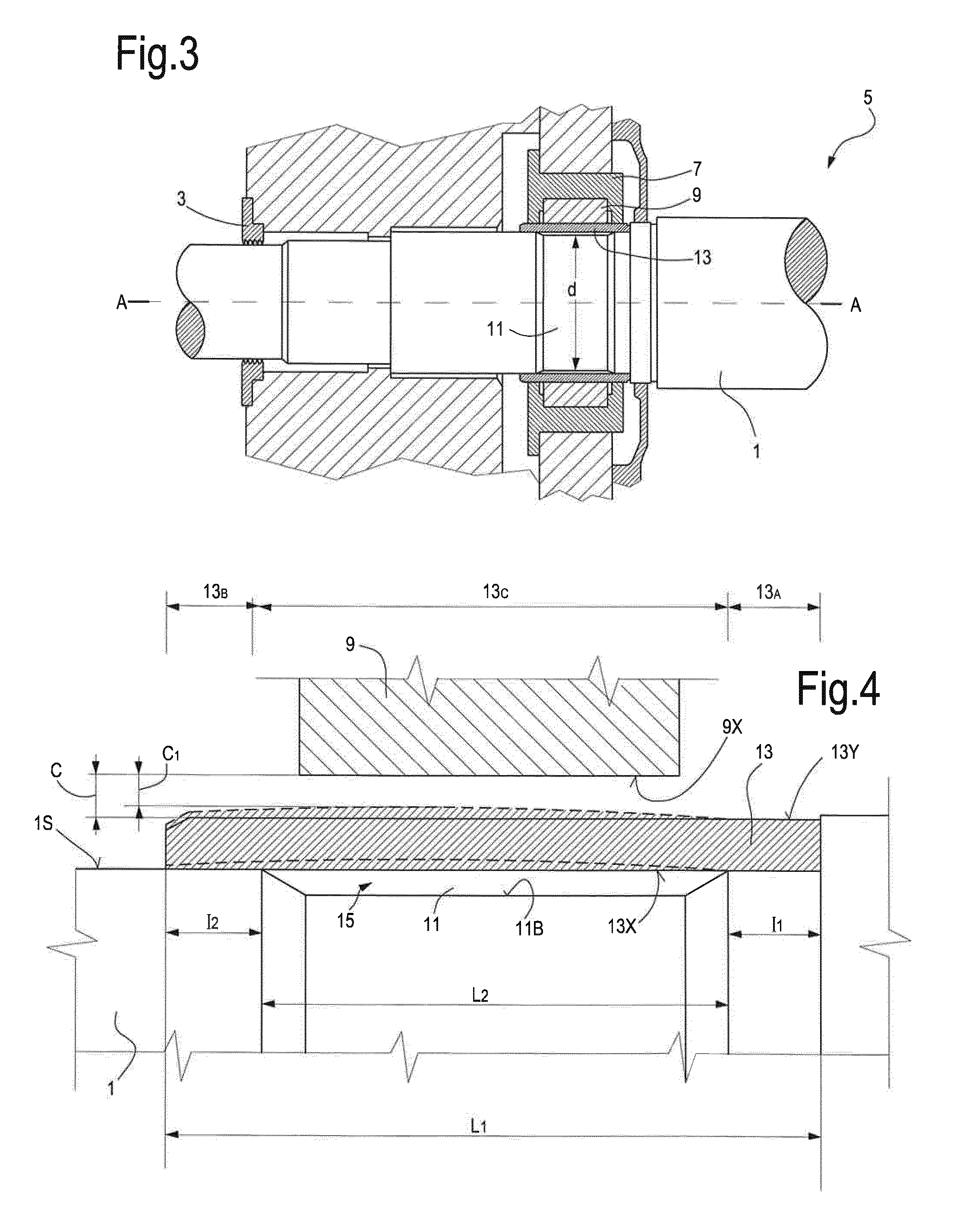 Rotating machinery with adaptive bearing journals and methods of operating