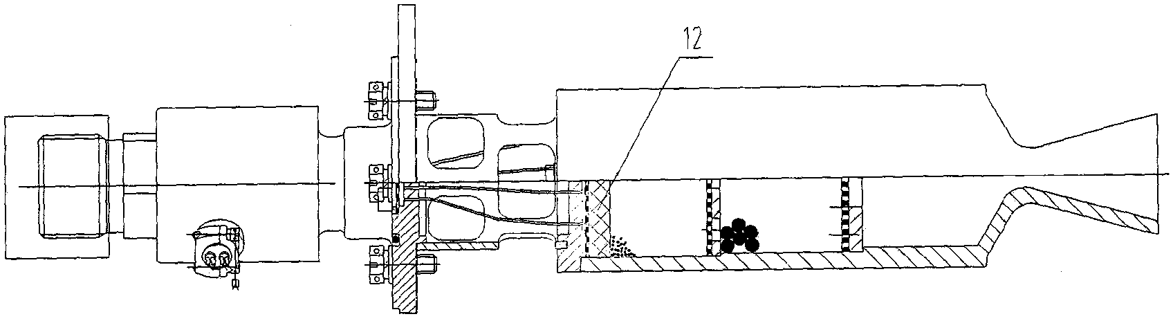 A monocomponent engine with non-toxic unit propellant