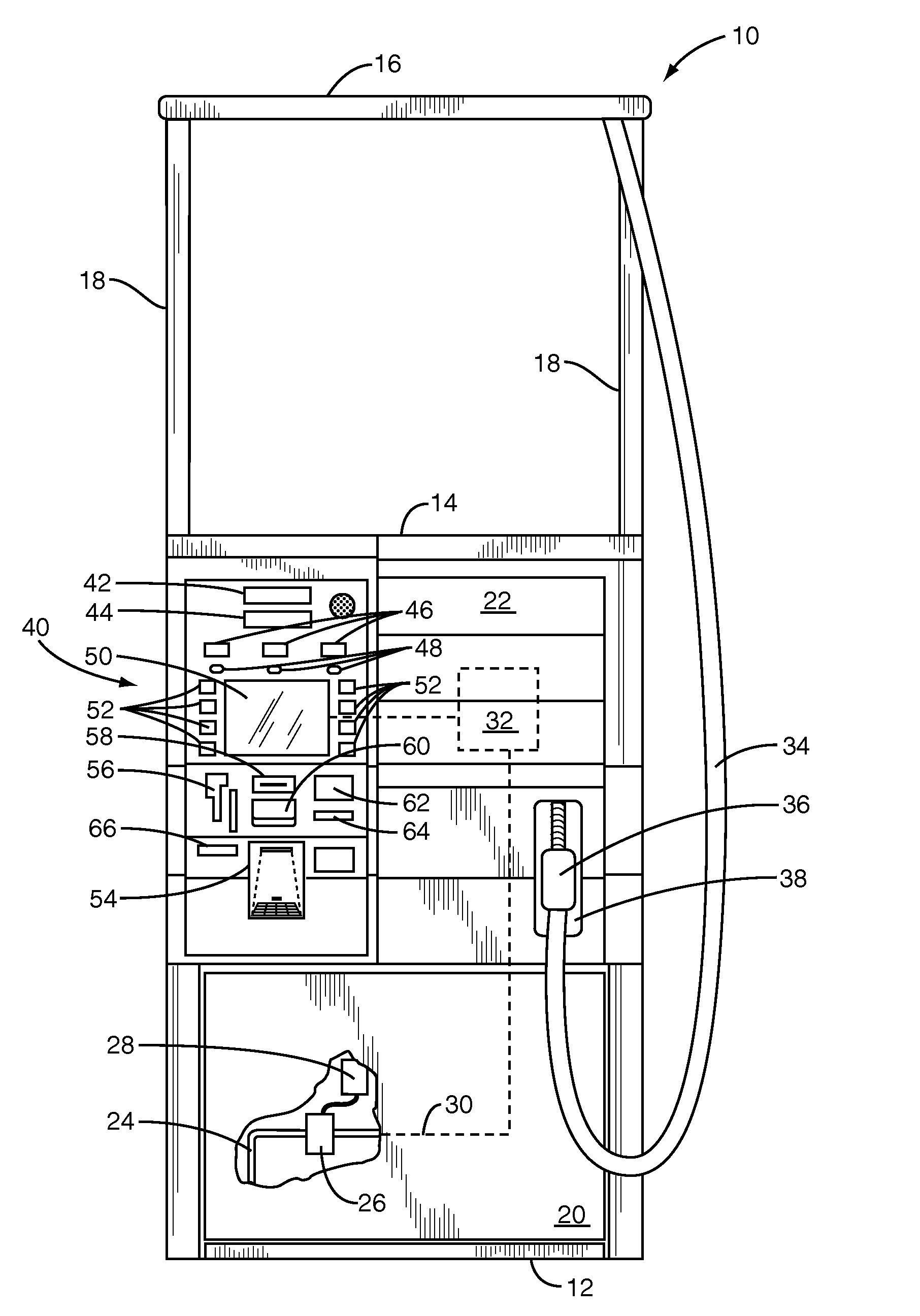 Projected user input device for a fuel dispenser and related applications