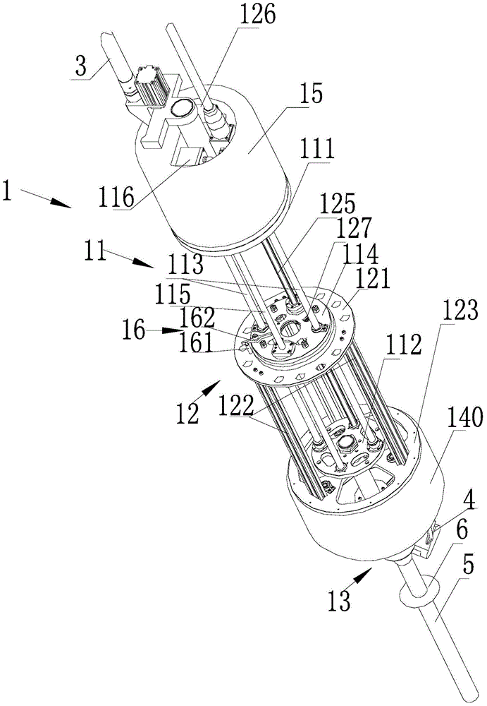 Reactor pressure vessel bottom head penetration piece outer wall inspection apparatus