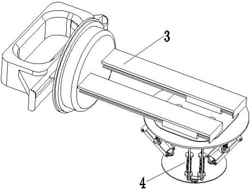 Movement adjusting device for all-directional industrial automatic welding robot