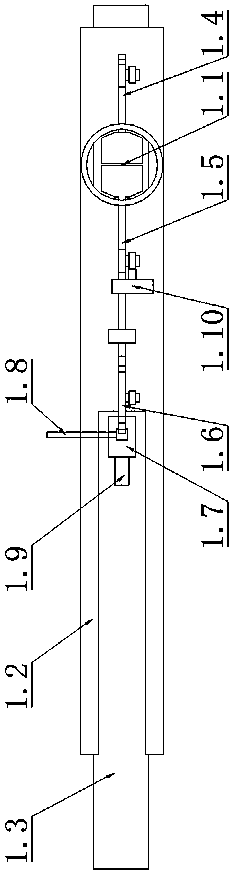 Mechanism capable of controlling nut impacting space and nut shell breaking device