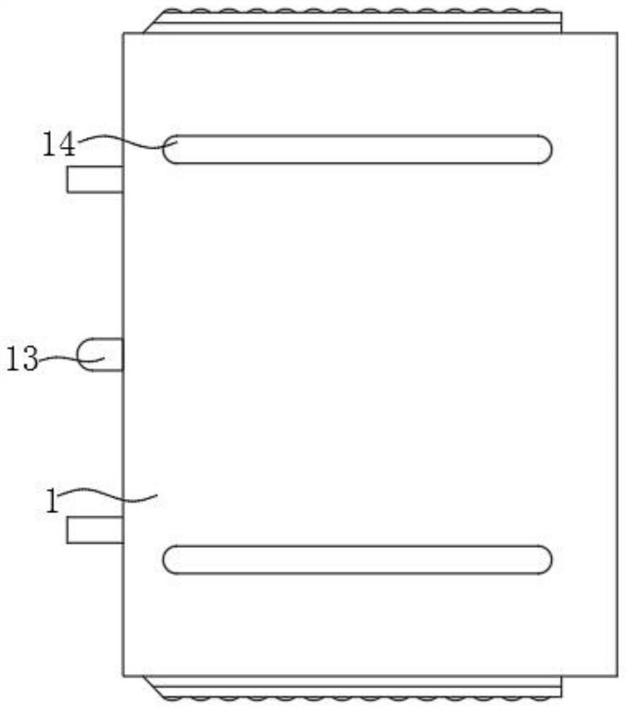 Wall electrical box plugging device for electrical engineering