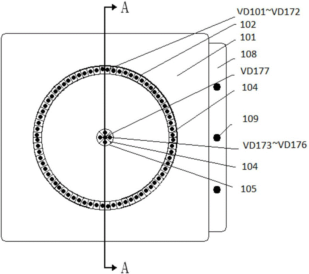 Vehicle-mounted solar battery ring-type sunlight tracking drive system