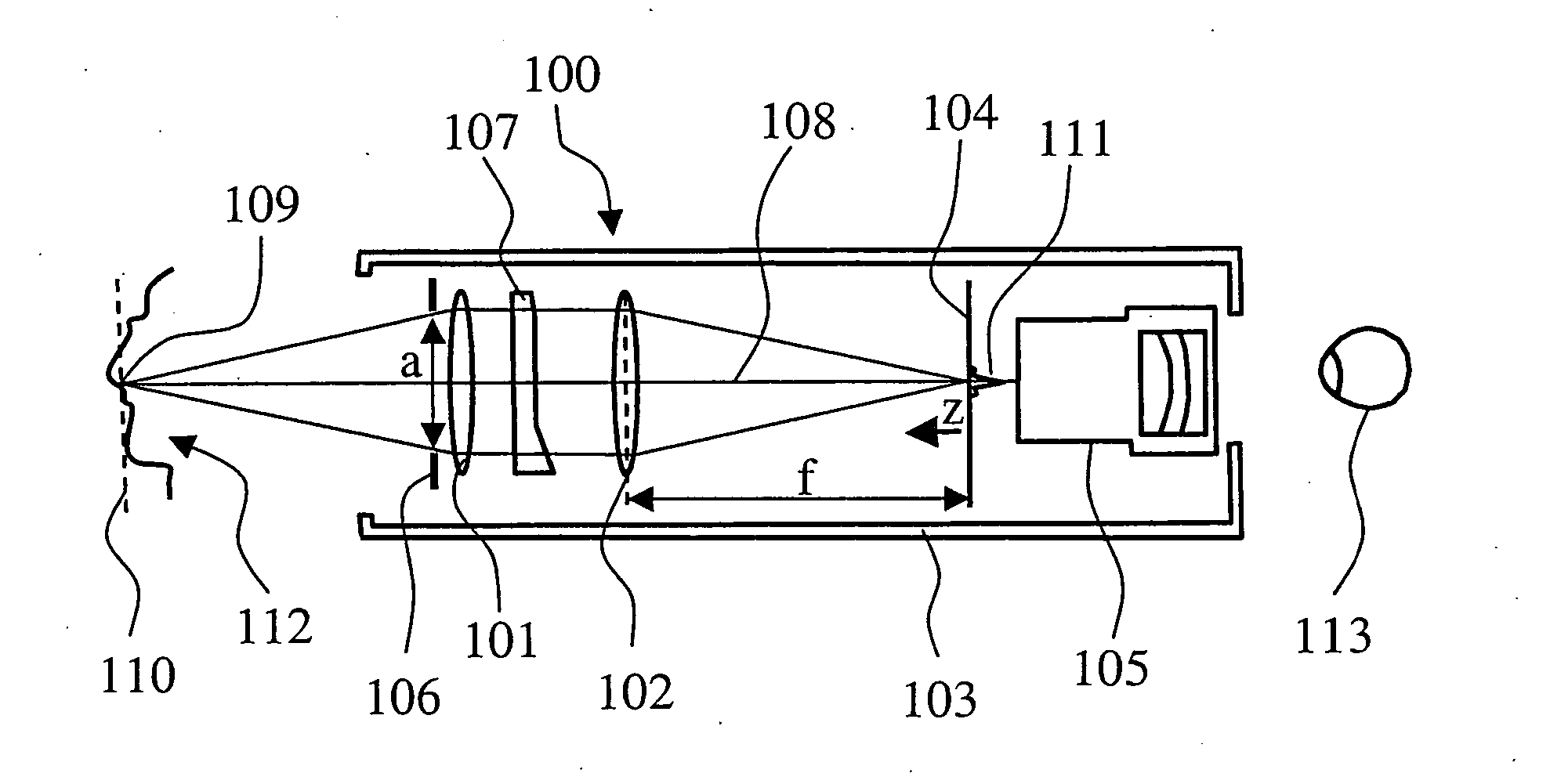 Optical imaging system having an expand depth of field