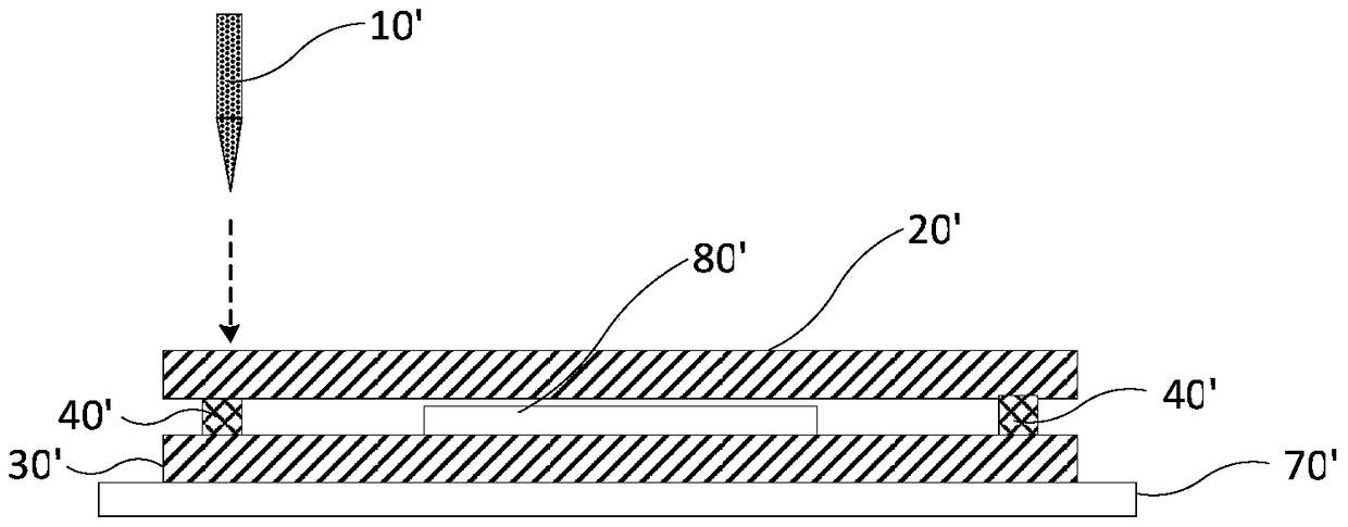 A packaging device and packaging method