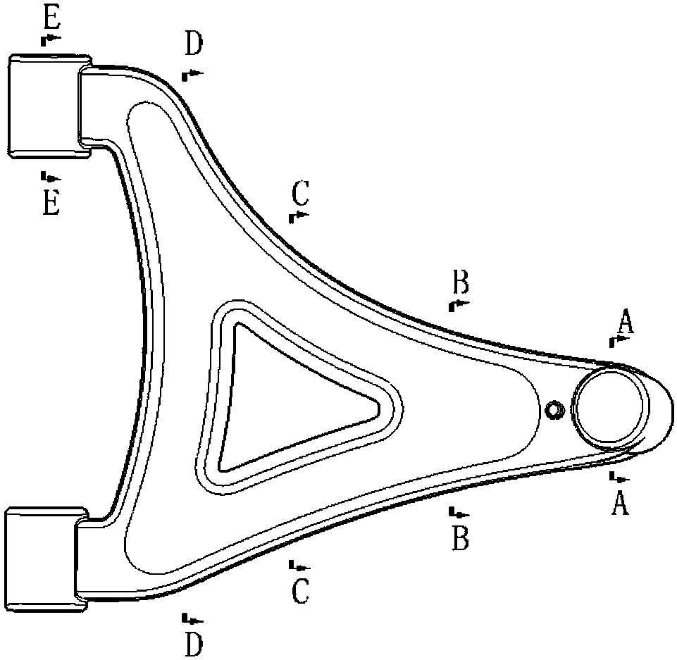 Forging Forming Method of Triangular Aluminum Alloy Control Arm