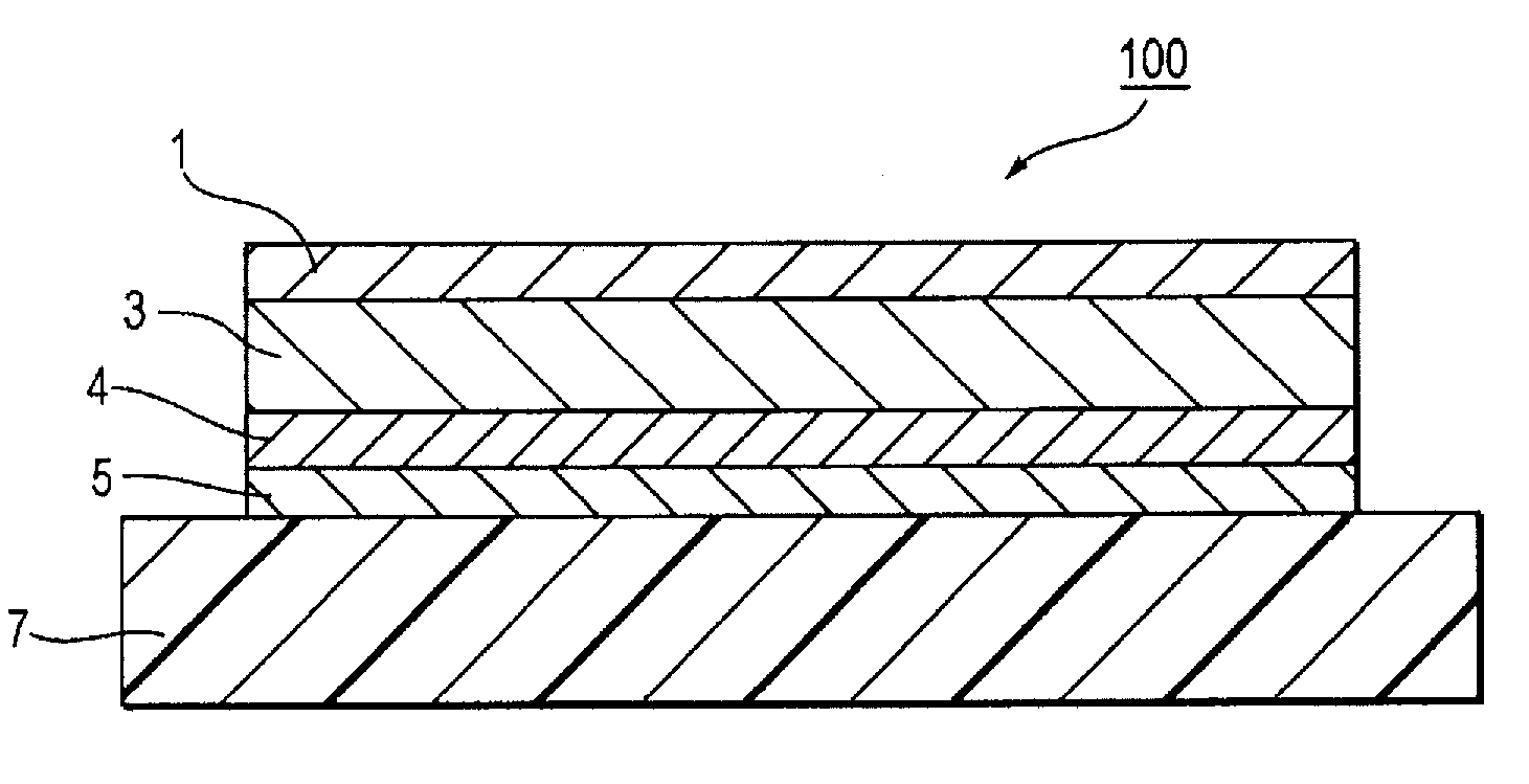 Thin-film piezoelectric element, thin-film piezoelectric actuator, thin-film piezoelectric sensor, hard disk drive, and inkjet printer apparatus