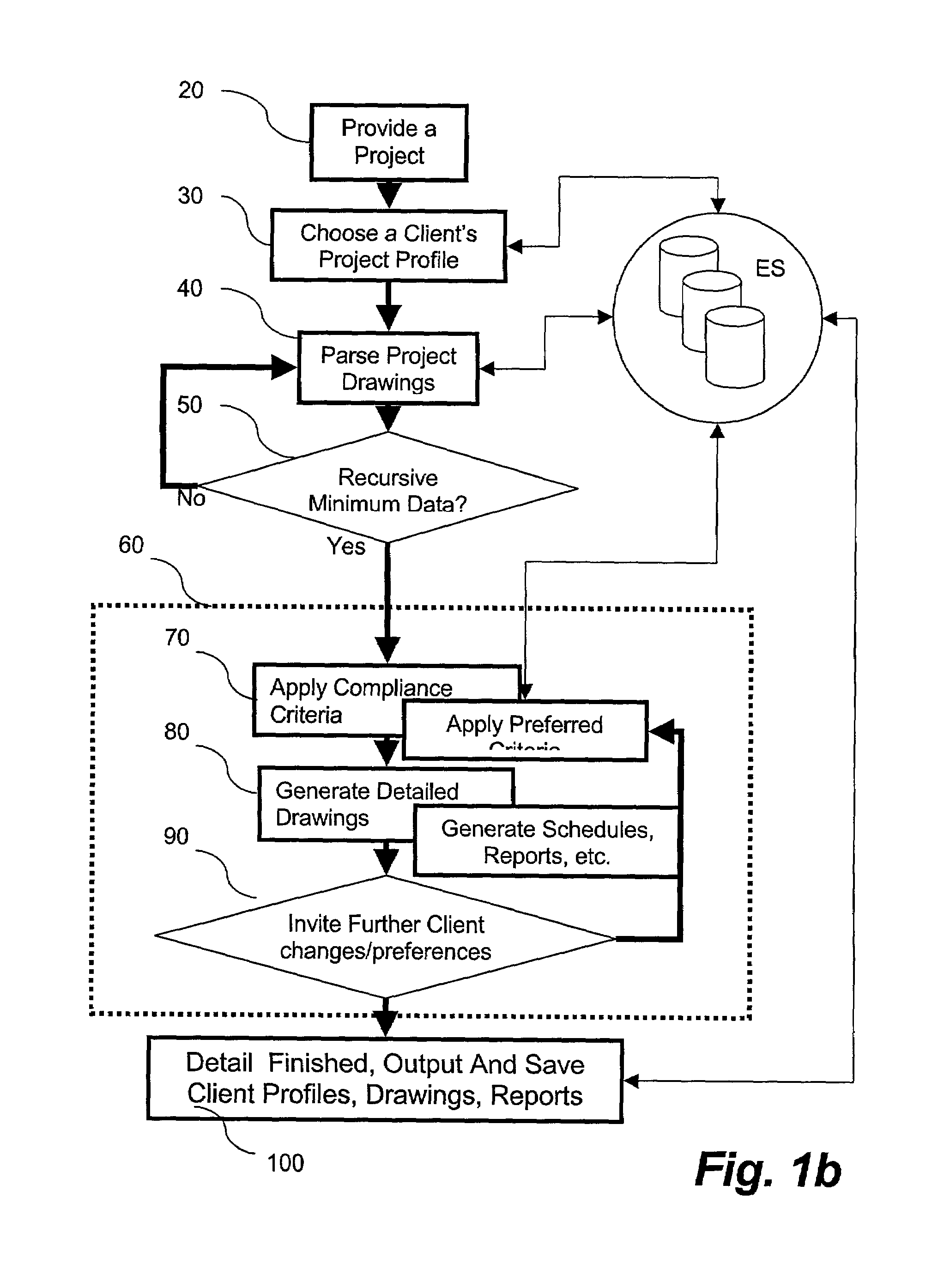 System and process for client-driven automated computer-aided drafting