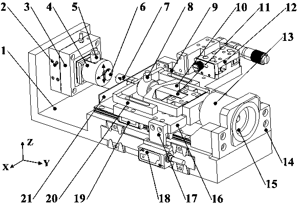 A two-stroke hybrid-drive micro-nano indentation/scratch testing device