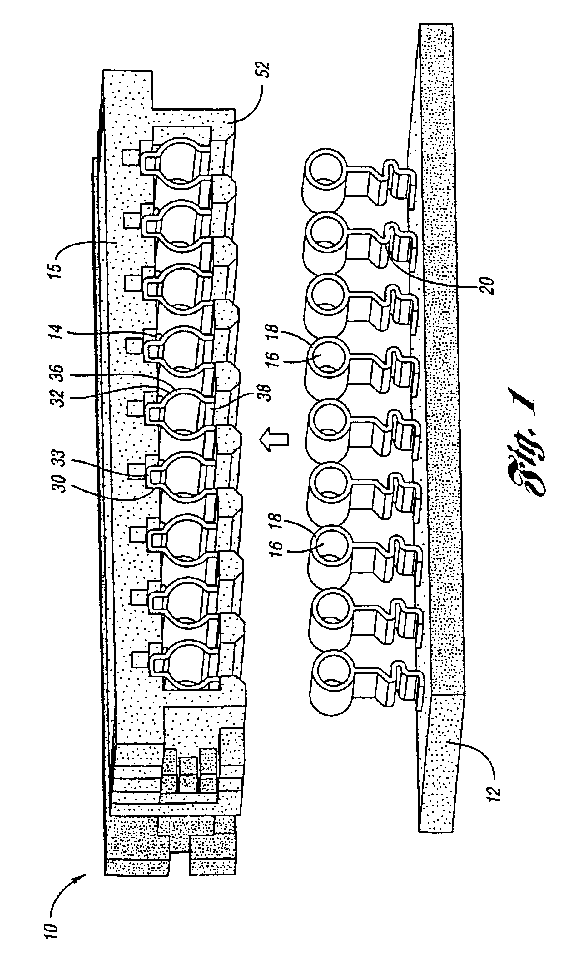 Connector assembly for electrical interconnection