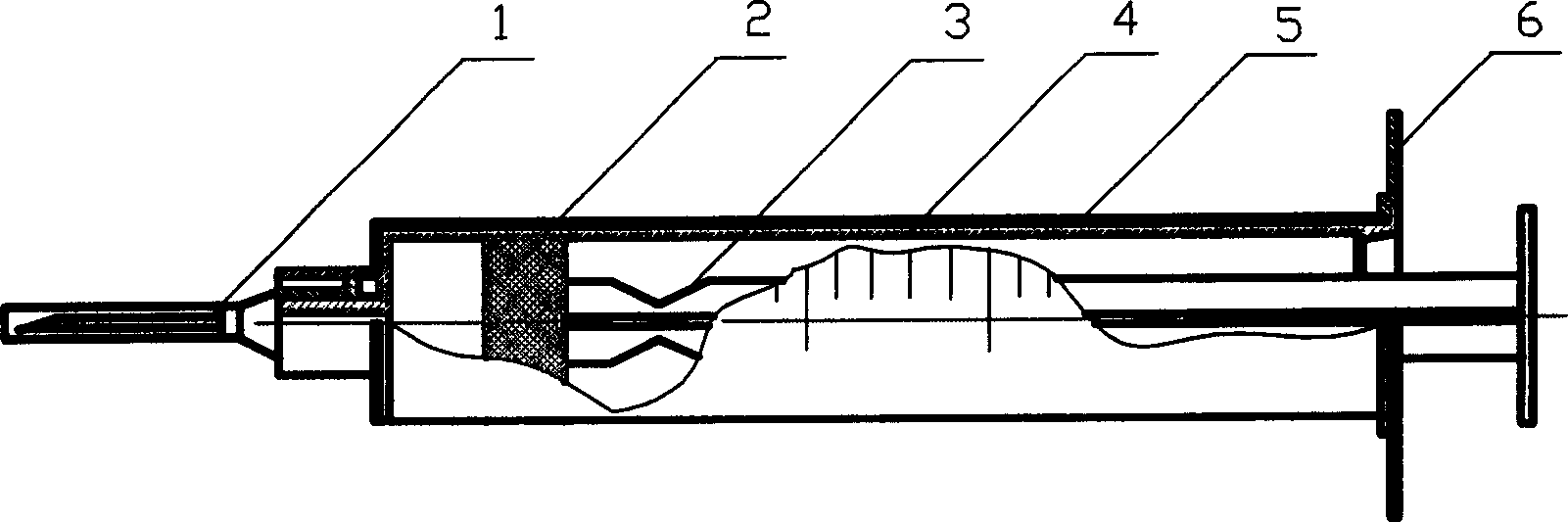 Safety clean syringe