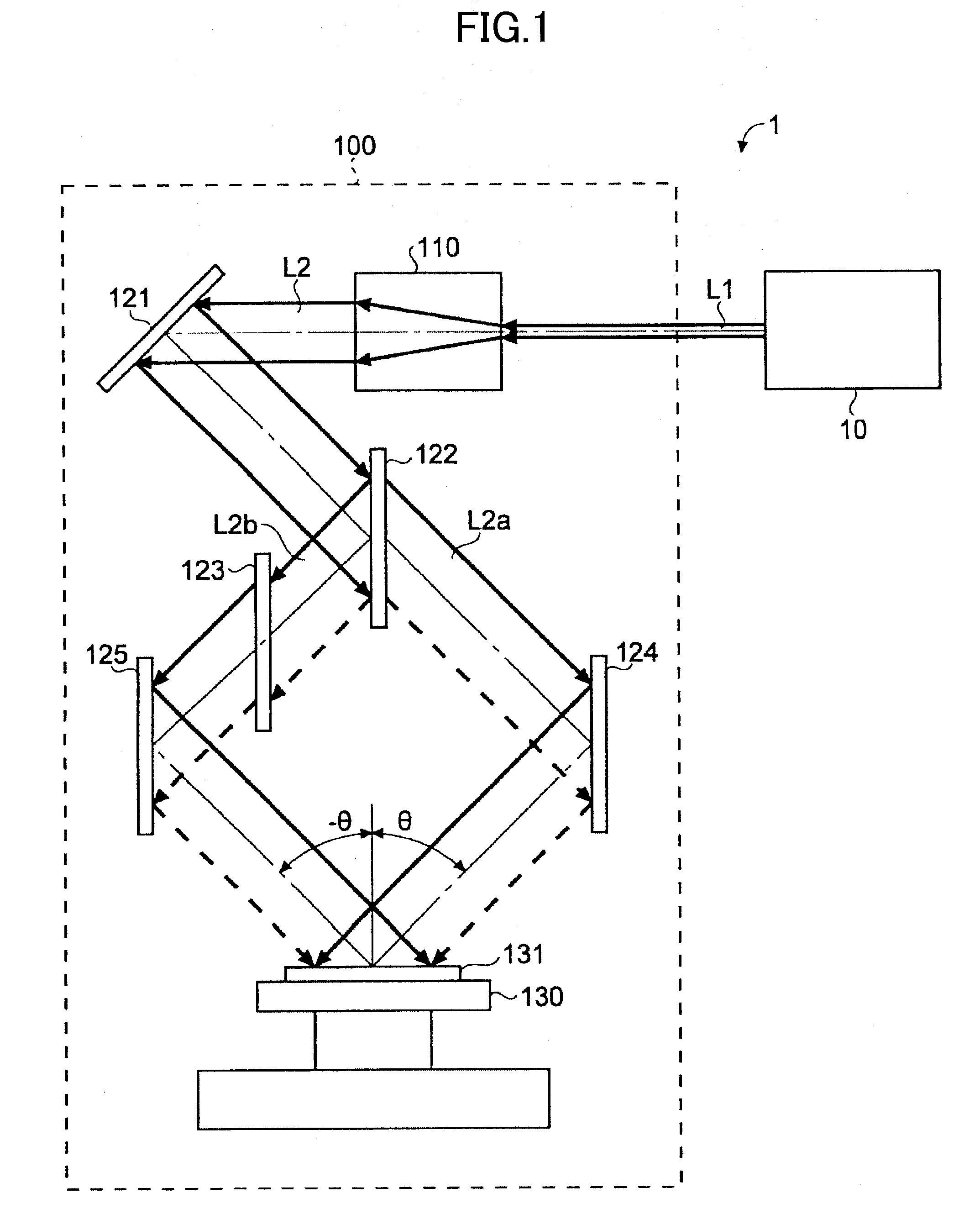 Two-beam interference apparatus and two-beam interference exposure system