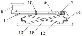 Joint treatment device for rehabilitation nursing of elderly