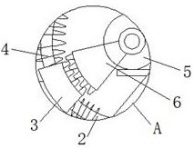 Joint treatment device for rehabilitation nursing of elderly