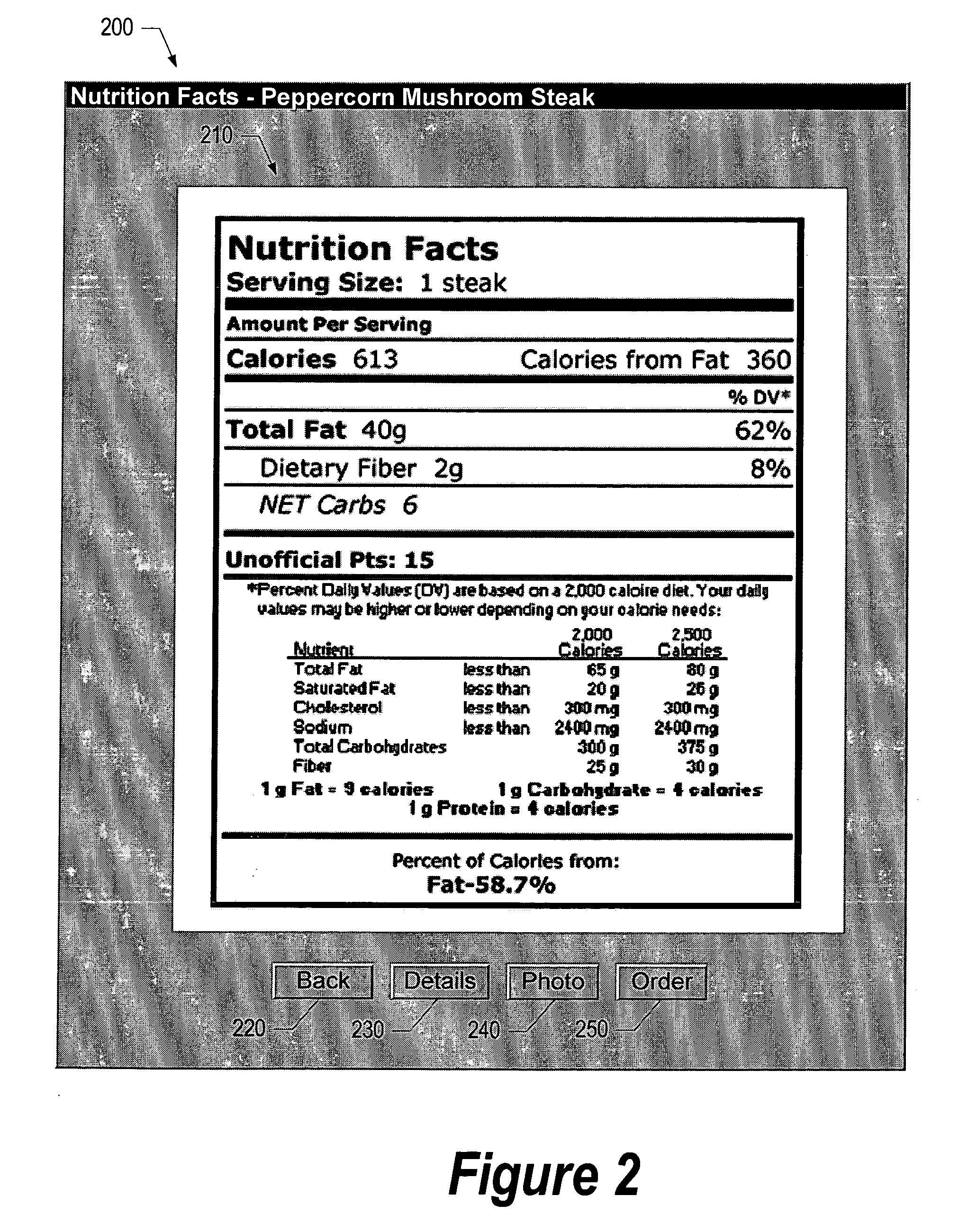 System and method for restaurant electronic menu