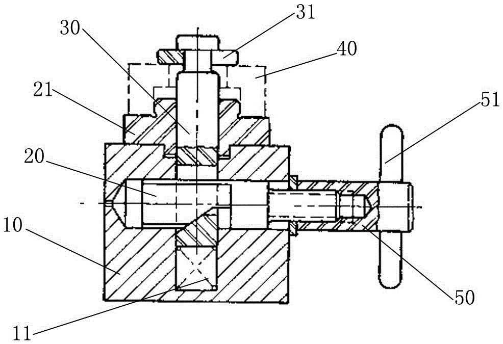 Fixing device for grinding of rear axle shaft sealing cover