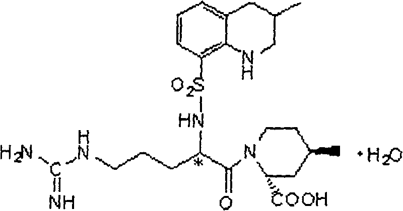 Synthetic method of argatroban and intermediate thereof