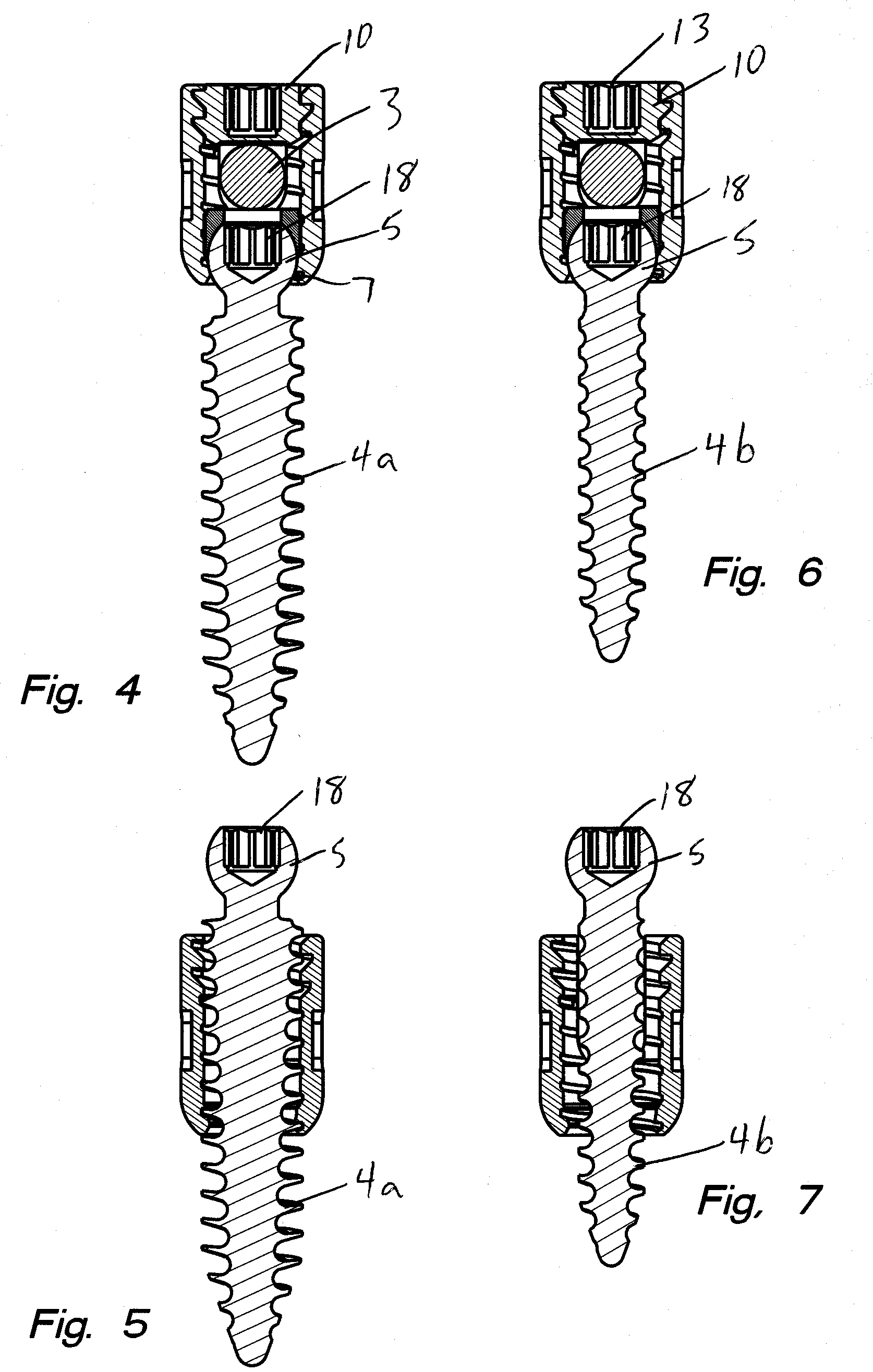 Polyaxial bone screw