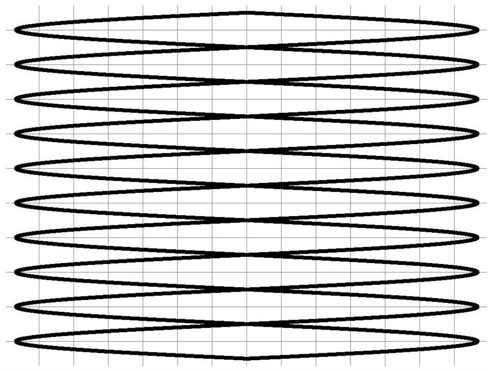 Scanning display method and device