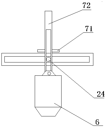 Spray nozzle suspending system for unmanned aerial vehicle for plant protection