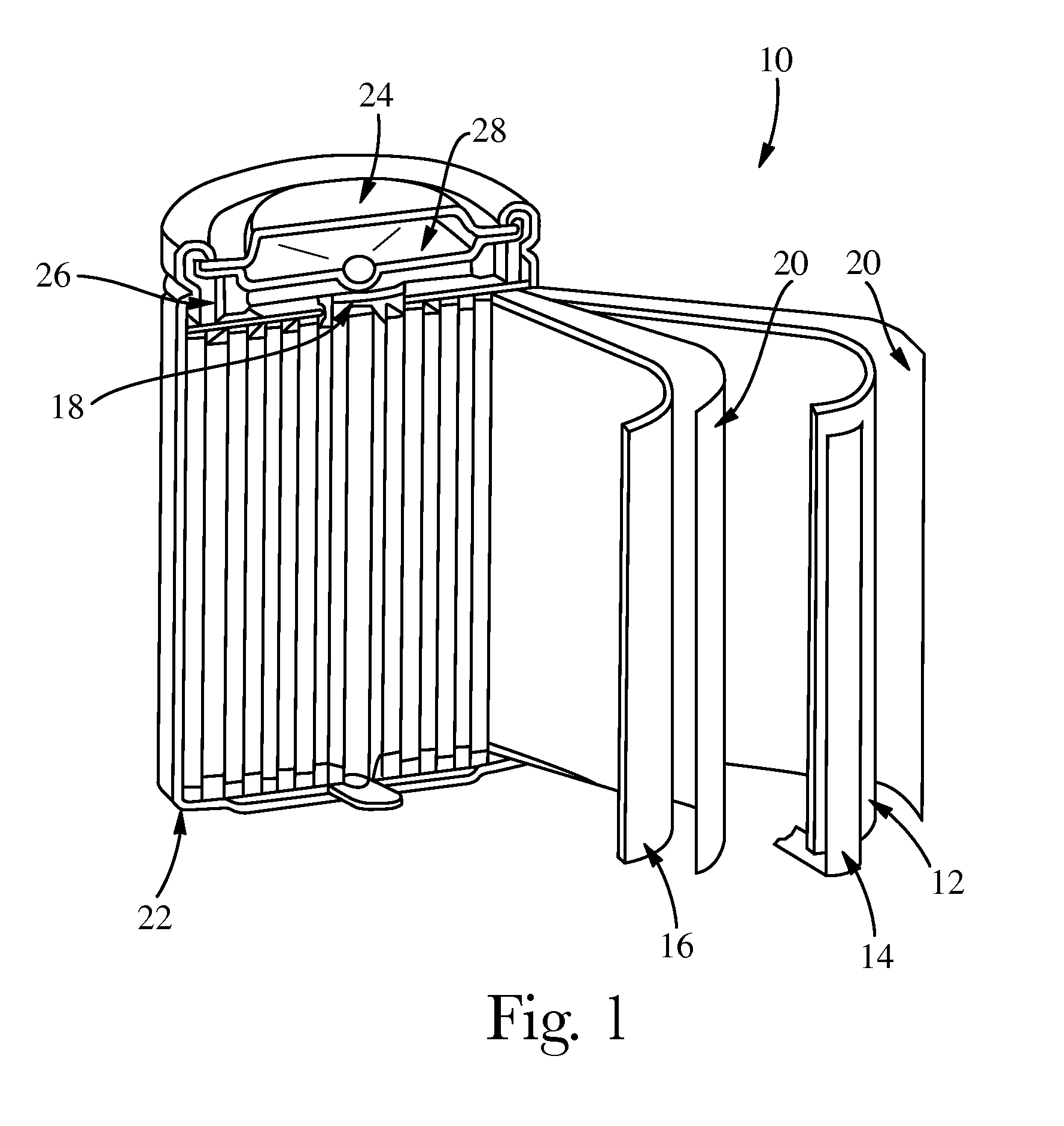 Electrochemical cells with improved spiral-wound electrode assembly