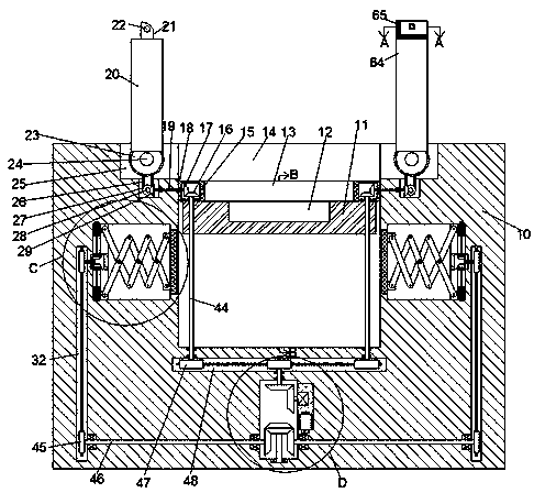 Novel anti-theft packaging box and using method thereof