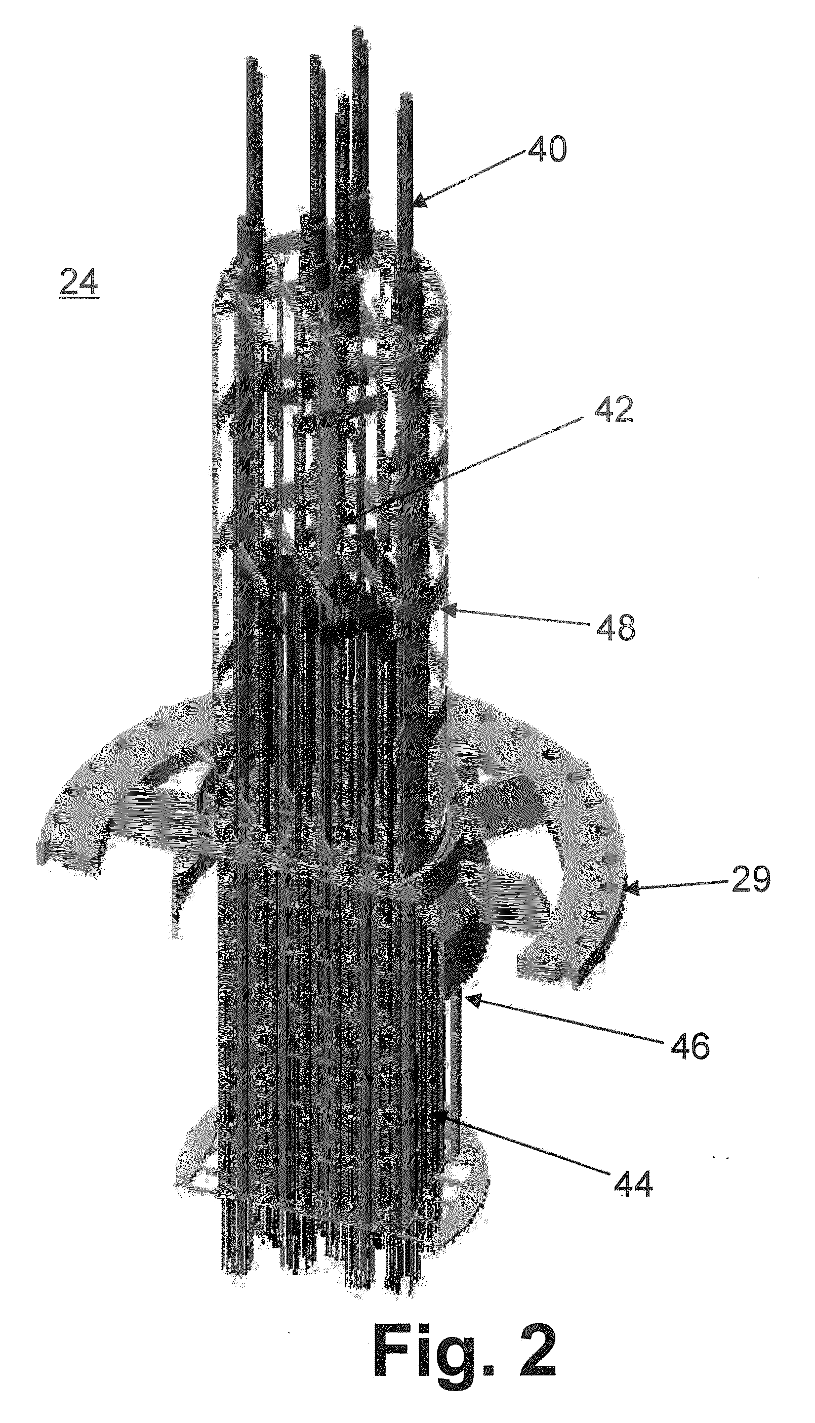 Control rod drive mechanism for nuclear reactor