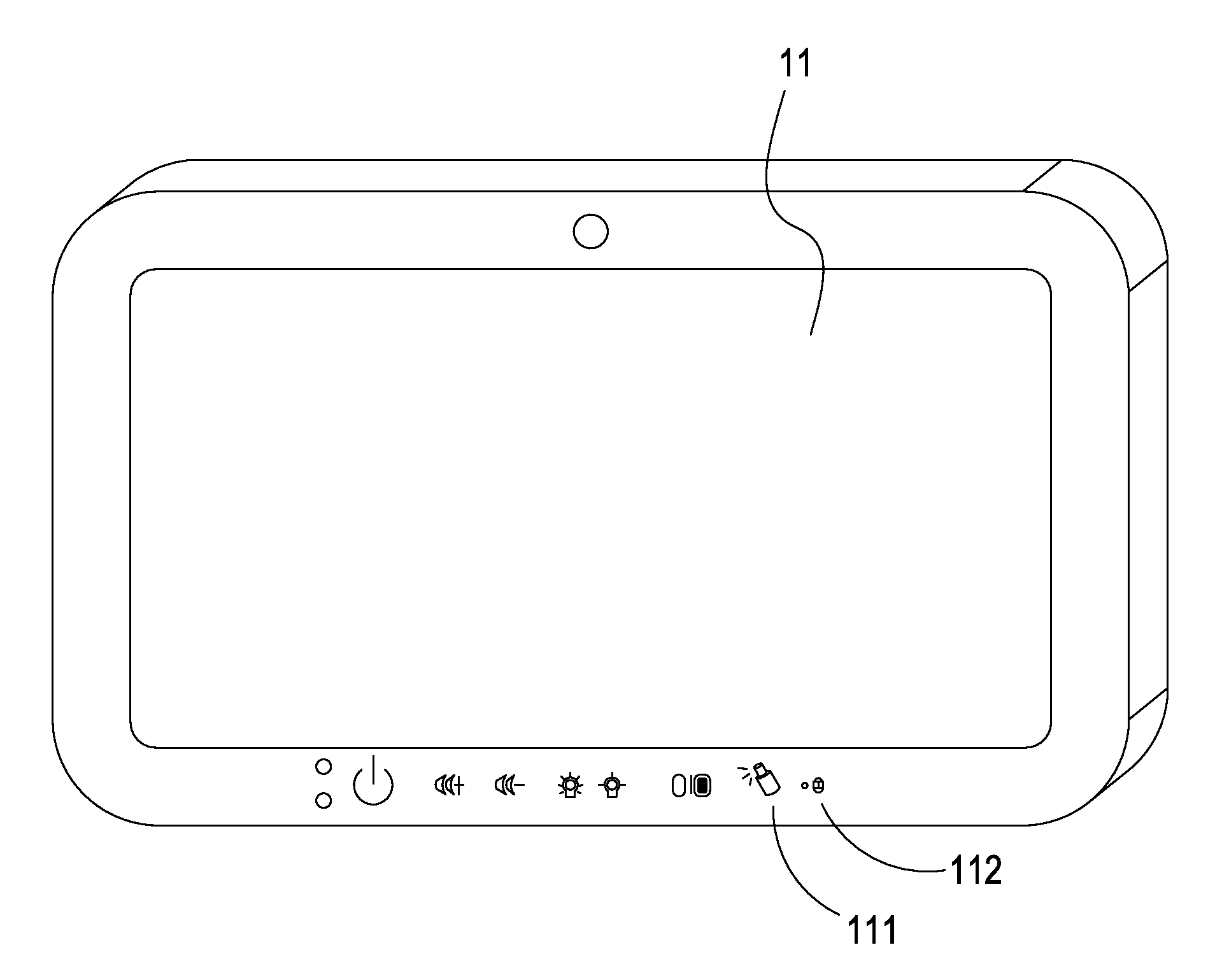 Button control system for medical touch screen and method thereof