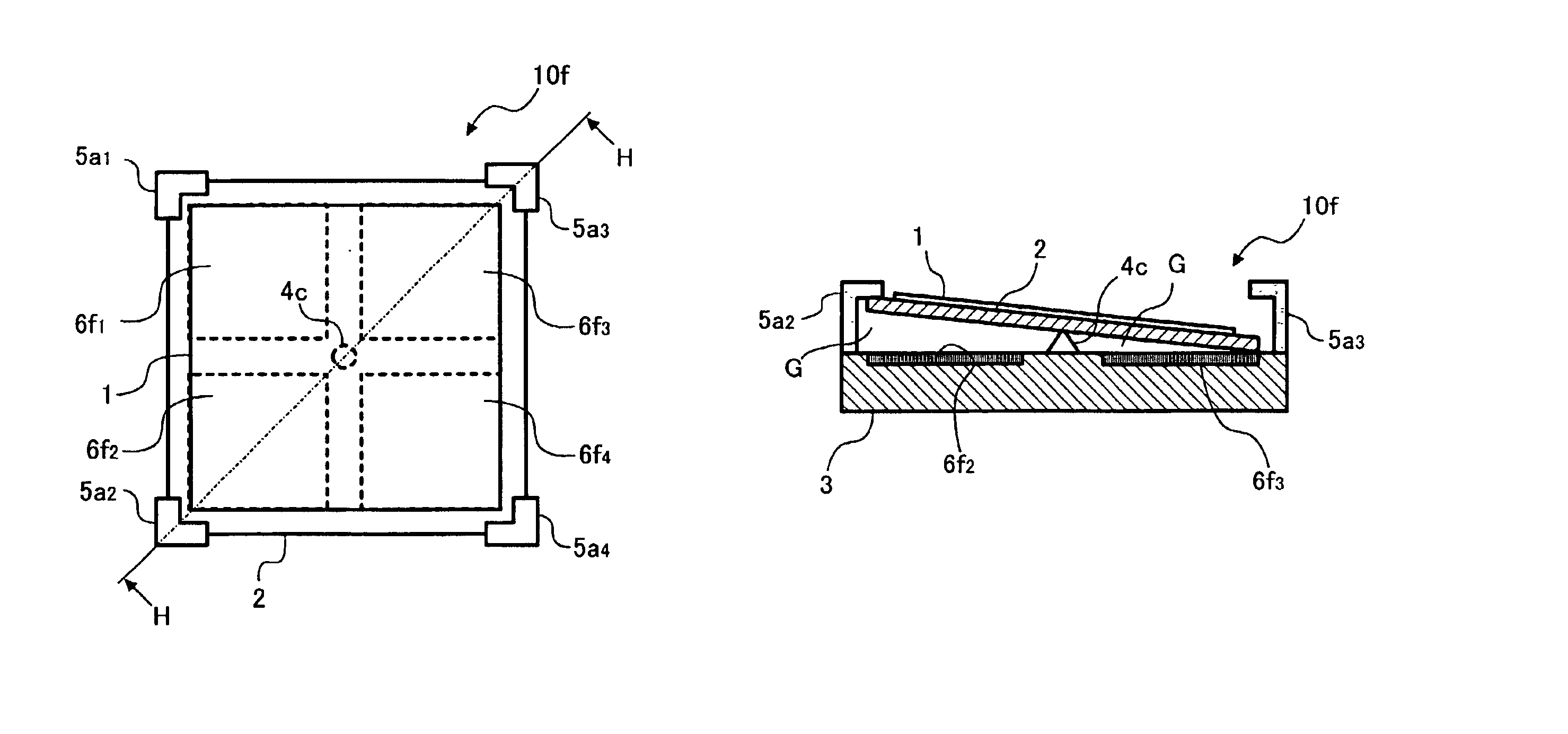 Light deflecting method and apparatus efficiently using a floating mirror