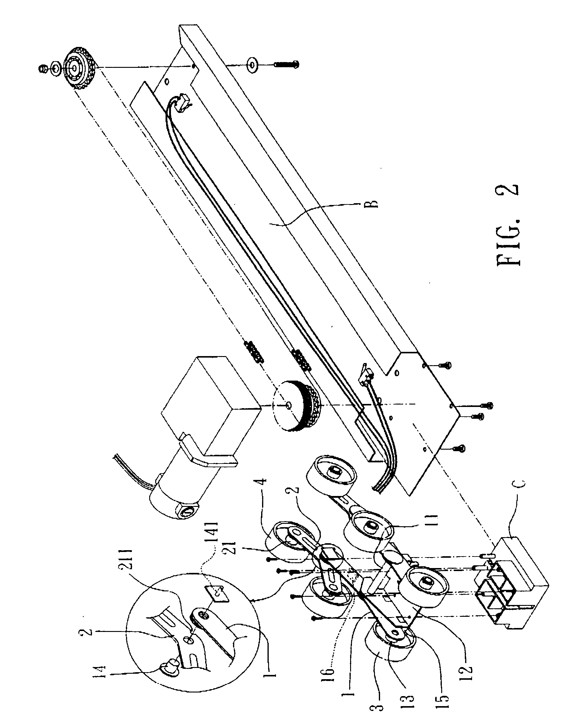 Massaging wheel assembly